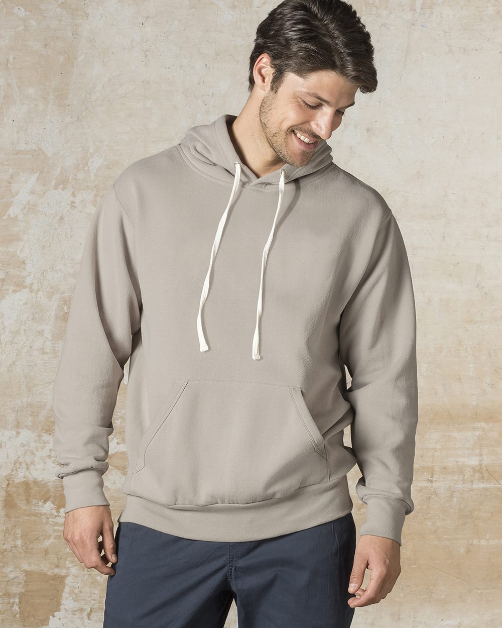 MV Sport Unisex Vintage Fleece Hooded Sweatshirt 1478