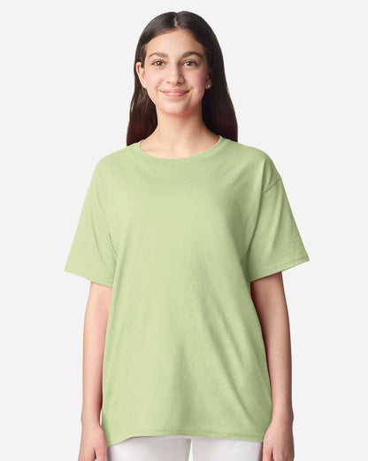 Gildan Youth Light Cotton T-Shirt 3000B #colormdl_Pistachio