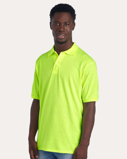 JERZEES Men's Dri-Power® Polo 437R #colormdl_Safety Green