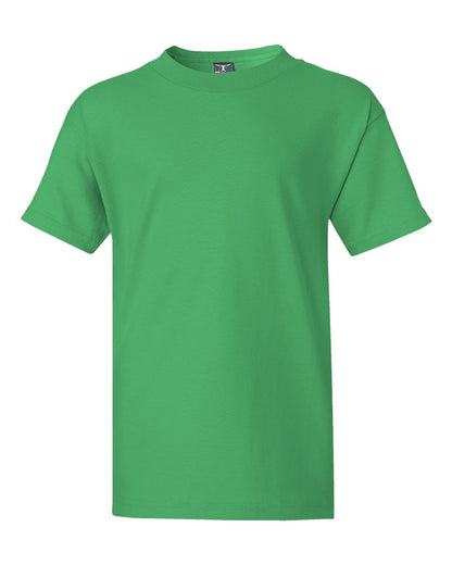 Hanes Authentic Youth T-Shirt 5450 #color_Kelly Green