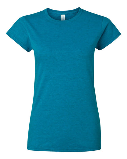 Gildan Women's Softstyle® T-Shirt 64000L #color_Antique Sapphire