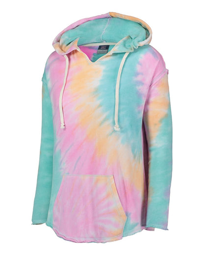 MV Sport Women's Angel Terry Nora Pullover W17122 #color_Rainbow Sorbet