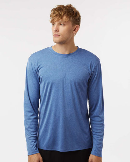 AllPro Unisex Pro-Lock Performance Long Sleeve T-Shirt 48400 #colormdl_Heather Royal