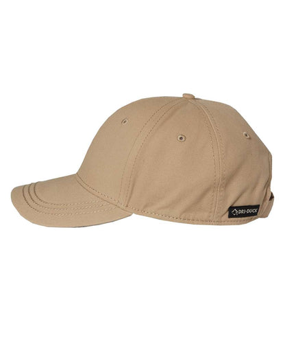 DRI DUCK Heritage Twill Cap 3220 #color_Khaki