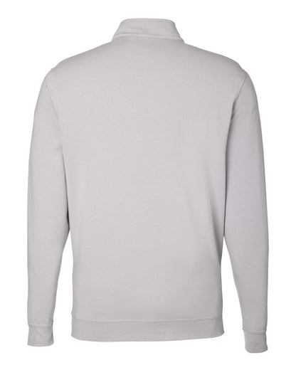 TASC Performance Inc Men's Cloud French Terry Quarter-Zip Pullover TM616 #color_Silver