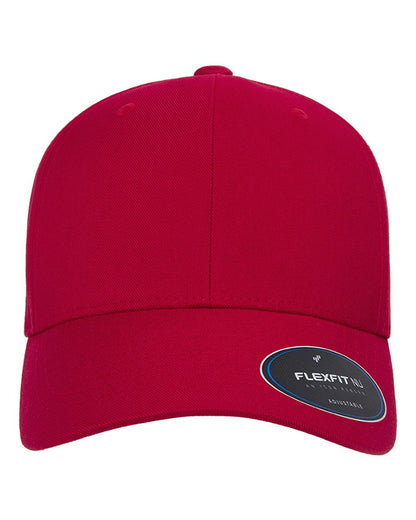 Flexfit NU® Adjustable Cap 6110NU #color_Red