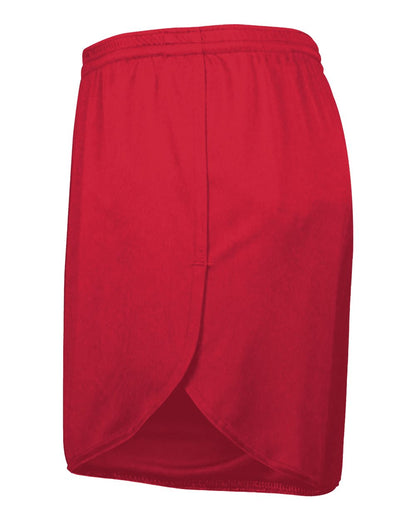 Holloway Unisex PR Max Track Shorts 221036 #color_Scarlet
