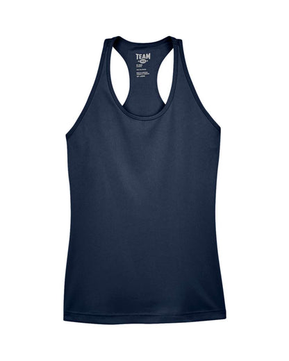 Team 365 Women's Zone Performance Racerback Tank TT11WRC #color_Sport Dark Navy
