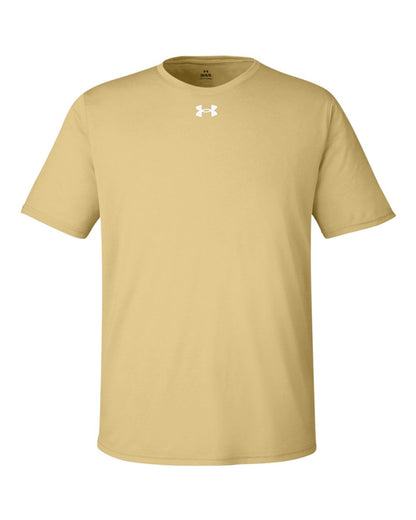 Under Armour Men's Team Tech™ T-Shirt 1376842 #color_Team Vegas Gold/ White