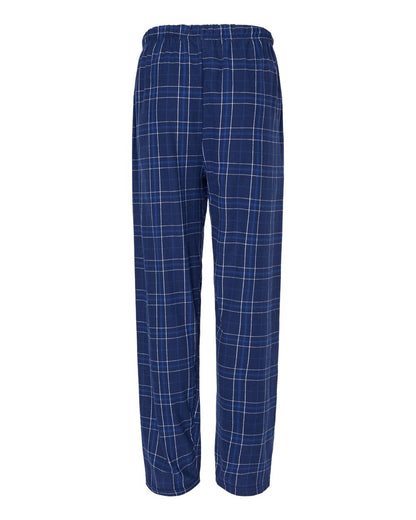 Boxercraft Harley Flannel Pants BM6624 #color_Navy Field Day Plaid