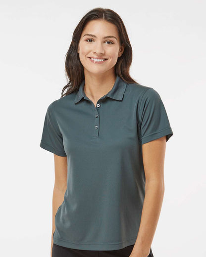 Paragon Women's Saratoga Performance Mini Mesh Polo 104 #colormdl_Carbon