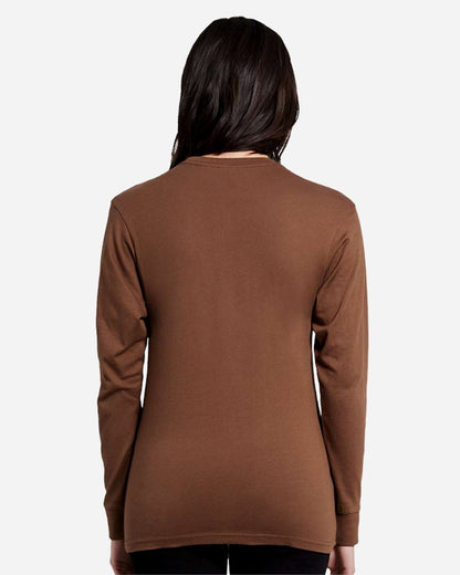 Lane Seven Heavyweight Long Sleeve T-Shirt LS15009 #colormdl_Chestnut