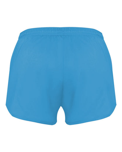 Alleson Athletic Women's B-Core Track Shorts 7278 #color_Columbia Blue