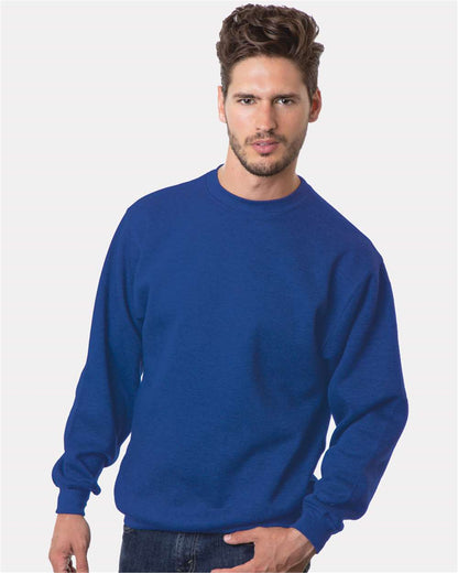 Bayside USA-Made Crewneck Sweatshirt 1102 #colormdl_Royal Blue