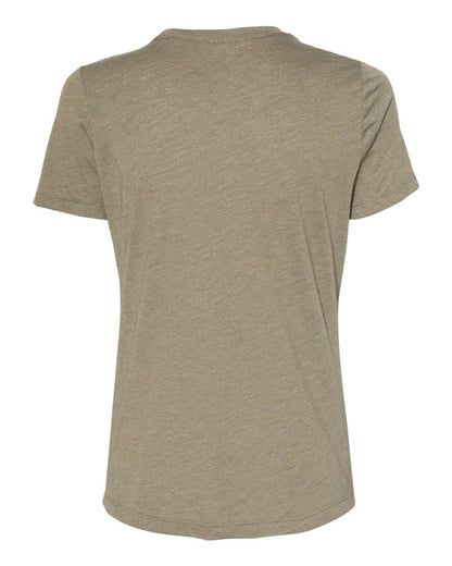 BELLA + CANVAS Women’s Relaxed Fit Triblend Tee 6413 #color_Olive Triblend