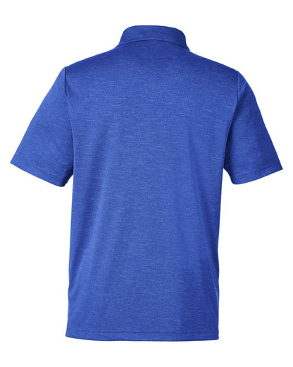 Team 365 Men's Zone Sonic Heather Performance Polo TT51H #color_Sport Royal Heather