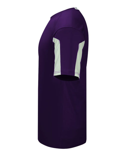 Alleson Athletic Striker Placket 7976 #color_Purple/ White