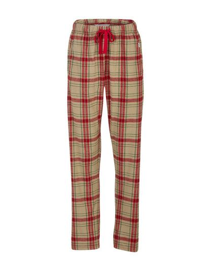 Boxercraft Women's Haley Flannel Pants BW6620 #color_Reindeer Plaid