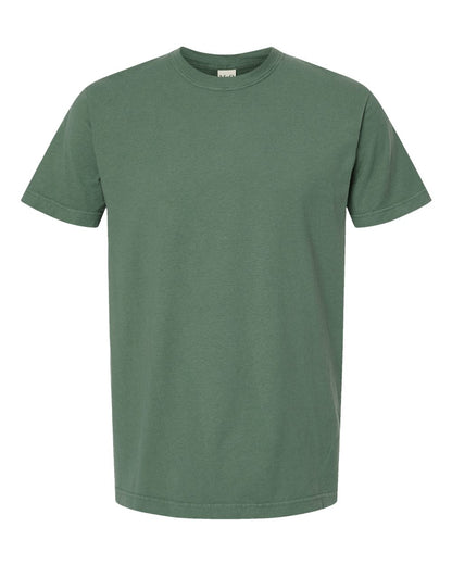 M&O Unisex Vintage Garment-Dyed T-Shirt 6500M #color_Light Green