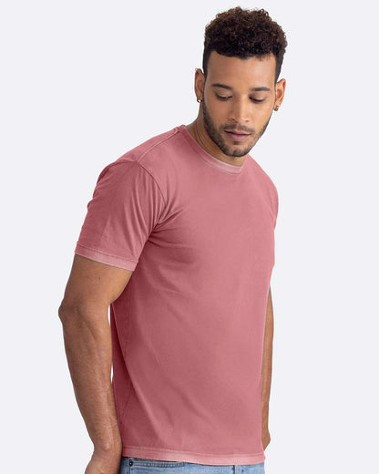 Next Level Soft Wash T-Shirt 3600SW #colormdl_Washed Mauve