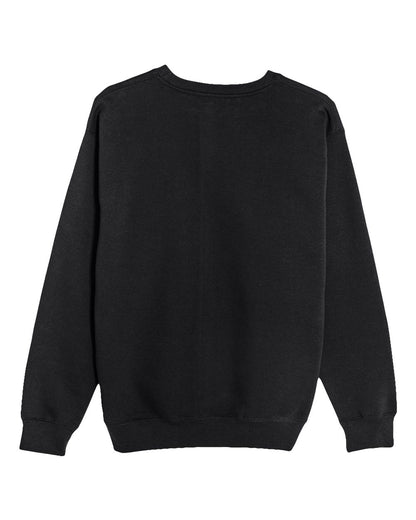 Lane Seven Unisex Premium Crewneck Sweatshirt LS14004 #color_Black