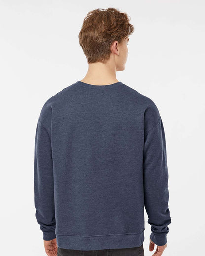 Tultex Fleece Crewneck Sweatshirt 340 #colormdl_Heather Denim