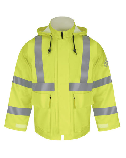 Bulwark Hi-Visibility Flame-Resistant Rain Jacket JXN4 Bulwark Hi-Visibility Flame-Resistant Rain Jacket JXN4