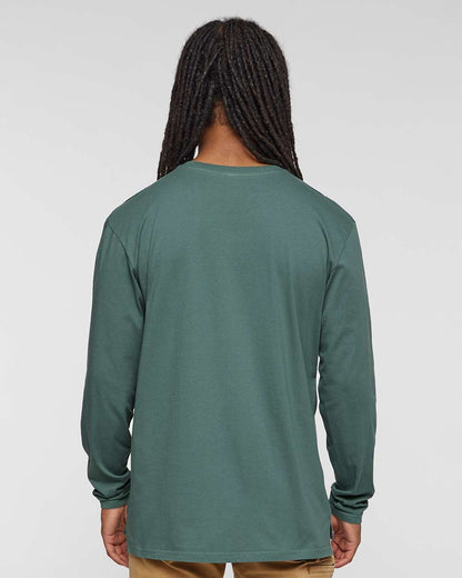 LAT Men's Fine Jersey Long Sleeve Tee 6918 #colormdl_Basil
