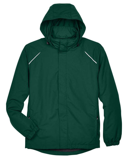 CORE365 Men's Profile Fleece-Lined All-Season Jacket 88224 #color_Forest