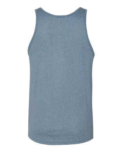 BELLA + CANVAS Heather CVC Tank 3480CVC #color_Heather Slate