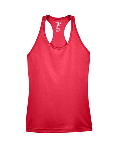 Team 365 Women's Zone Performance Racerback Tank TT11WRC #color_Sport Red