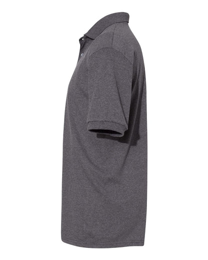 Hanes Ecosmart® Jersey Polo 054X #color_Charcoal Heather