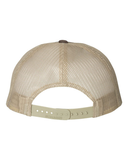 Richardson Low Pro Trucker Cap 115 #color_Brown/ Khaki