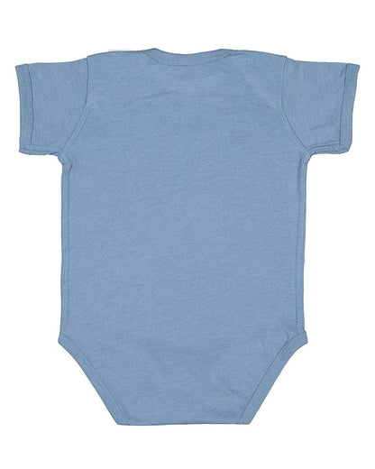 Rabbit Skins Infant Fine Jersey Bodysuit 4424 #color_Vintage Indigo