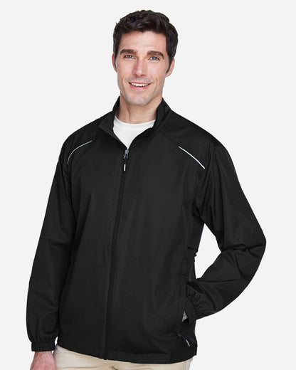 CORE365 Men's Techno Lite Motivate Unlined Lightweight Jacket 88183 #colormdl_Black