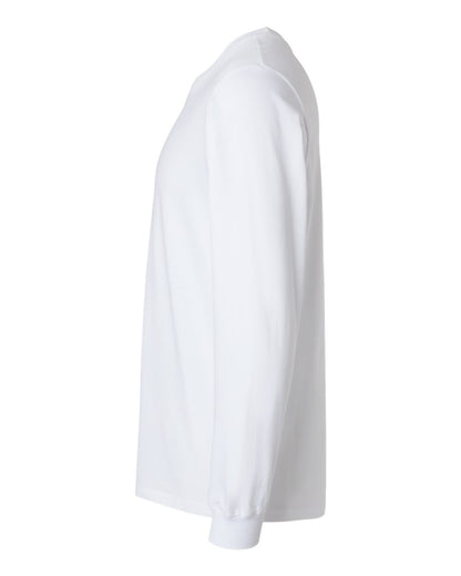 SoftShirts Unisex Classic Long Sleeve T-Shirt 220 #color_White