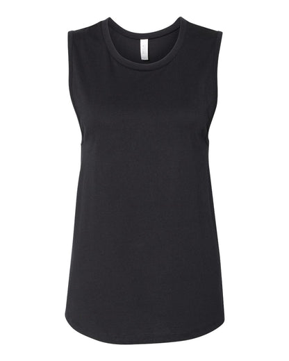 BELLA + CANVAS Women's Jersey Muscle Tank 6003 #color_Black