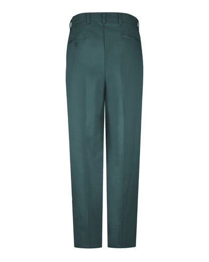 Red Kap Men's Wrinkle-Resistant Cotton Work Pants PC20 #color_Spruce Green - 34I