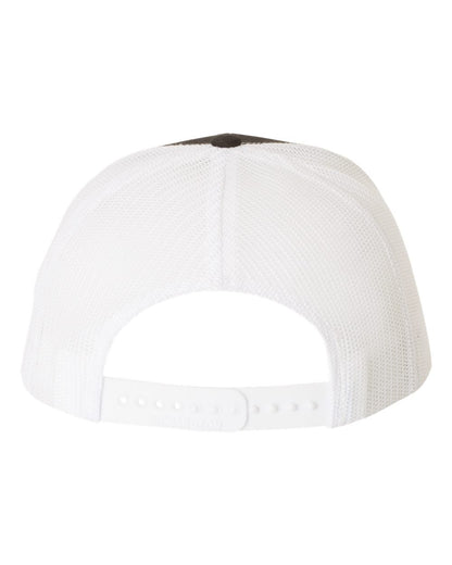 Richardson Snapback Trucker Cap 112 #color_Black/ White