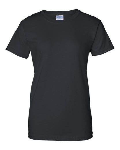 Gildan Women's Ultra Cotton® T-Shirt 2000L #color_Black