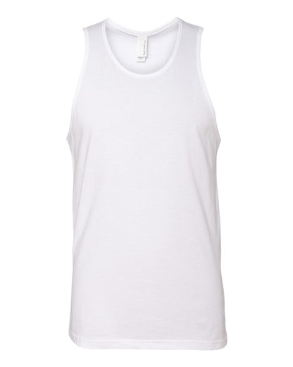 Next Level Cotton Muscle Tank 3633 #color_White