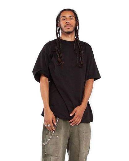 Shaka Wear Unisex Garment-Dyed T-Shirt SHGD #colormdl_Black