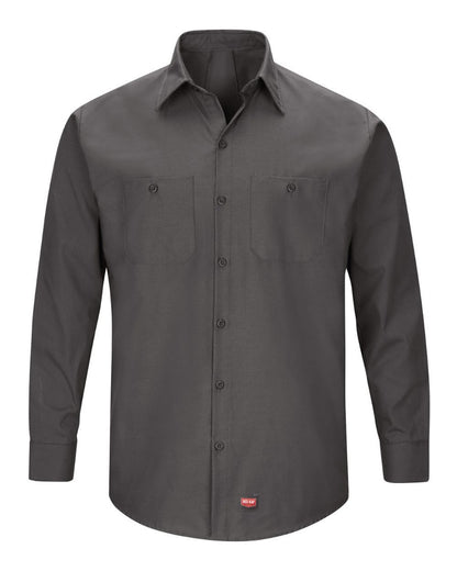 Red Kap Men's Tall Mimix™ Long Sleeve Work Shirt SX10T Red Kap Men's Tall Mimix™ Long Sleeve Work Shirt SX10T