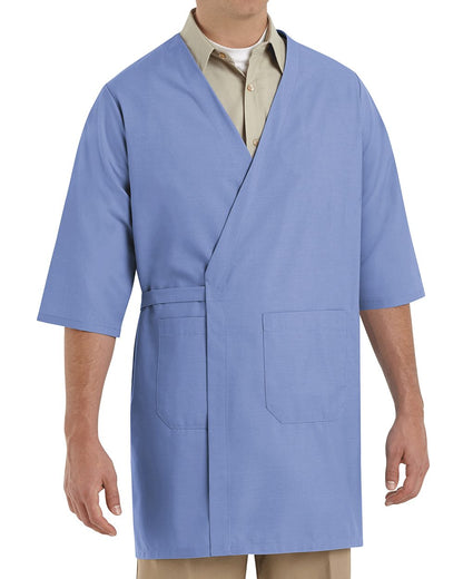 Red Kap Men's Collarless Butcher Wrap WP10 Red Kap Men's Collarless Butcher Wrap WP10
