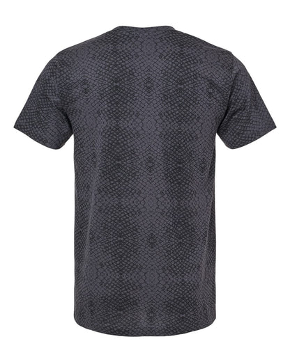 LAT Unisex Fine Jersey Tee 6901 #color_Black Reptile