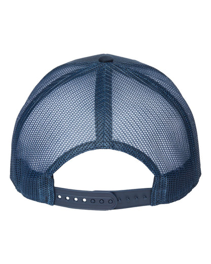 Atlantis Headwear Sustainable Trucker Cap BRYCE #color_Navy/ Navy