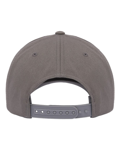 YP Classics Retro Cotton Blend Trucker Snapback Cap 5079 #color_Grey