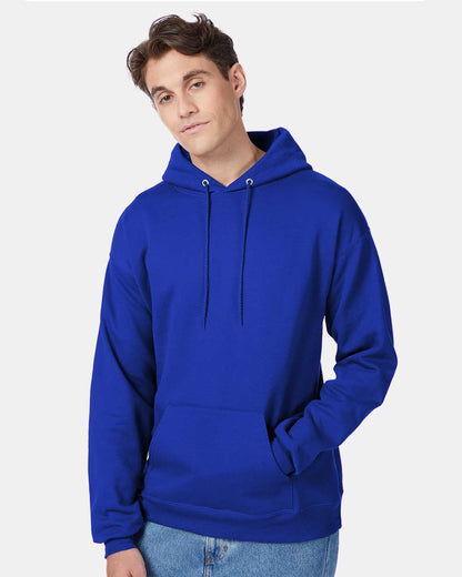 Hanes Unisex EcoSmart® Hooded Sweatshirt P170 #colormdl_Deep Royal
