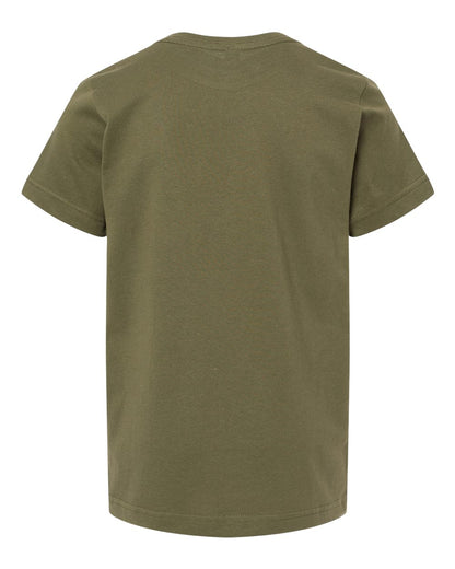 LAT Youth Fine Jersey Tee 6101 #color_Military Green