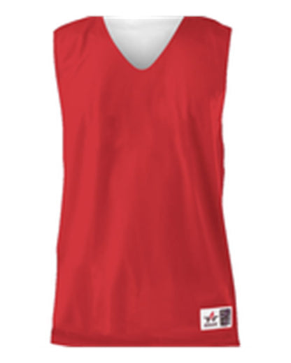 Alleson Athletic Reversible Mesh Tank 560R #color_Red/ White